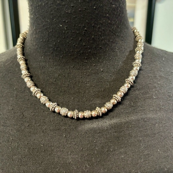 Vintage❤️Napier Silver Ni Luh Bali Necklace - Picture 4 of 6